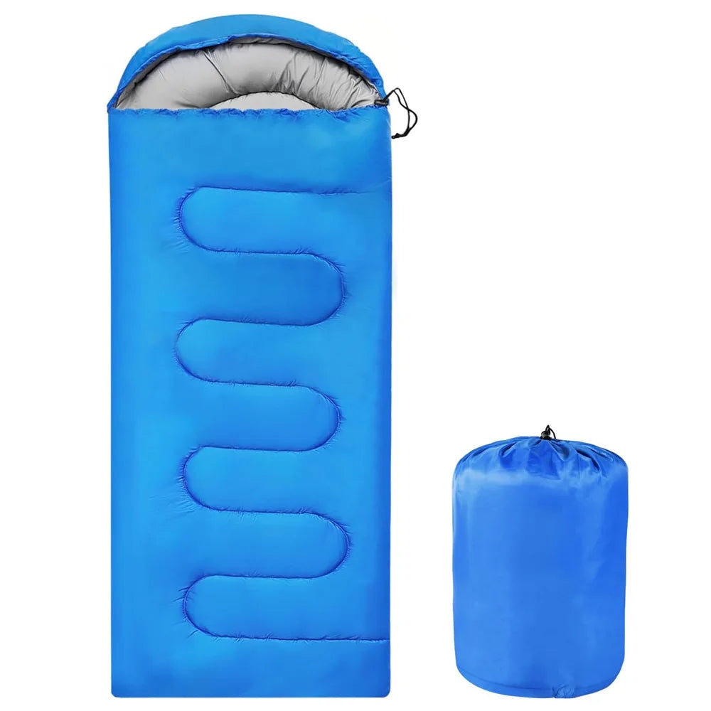 Camping Sleeping Bag Ultralight Waterproof 4 Season Warm Envelope Backpacking Sleeping Bags for Outdoor Traveling Hiking