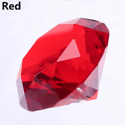 30mm Colorful Crystal Diamond Happy Birthday Wedding Decoration Event Party Supplies