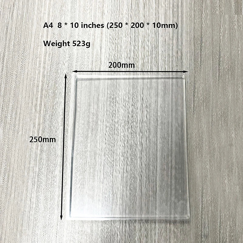Gel Press Monoprinting Print Plates 1Piece For Card Making, Scrapbooking, Arts