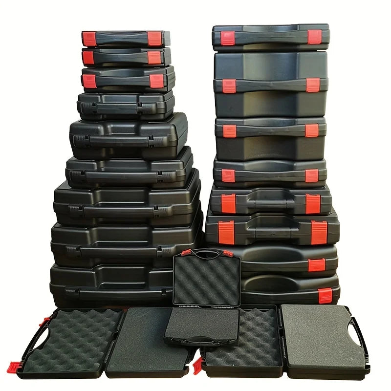 Suitcase Tool Box Professional With Spong Complete Toolbox Cases Portable Plastic Tool Case Safety Equipment Instrument Case