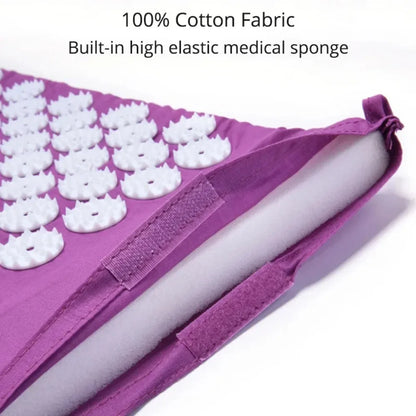 Massager Mat Shakti Mat Massage Yoga Mat Acupressure Relieve Stress Back Body Pain Spike Mat Acupuncture Massage Cushion