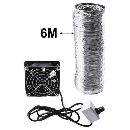 Smoke Absorber Fume Extractor Fan Pipe Duct Exhuast Fan USB Adjustable Speed Smoke Absorber Accessories Range Hood Accessories