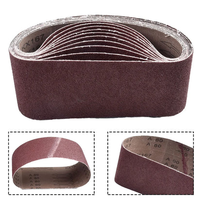 Sandpaper Sanding Belt Fine Grit Splice Belt Sanders 100*560mm Fiberglass Wood Leather Metal Plastic Belt Sanders