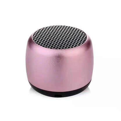 M1 Mini Bluetooth-compatible Small Speaker Portable Intelligent One Drag Two Small Steel Cannon Metal Wireless Sound Subwoofer