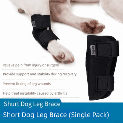 Updated Protects Bandage Dog Protector Cover Dog Leg Support Dogs Hock Joint Brace Pet Knee Pads Dogs Injury Recovery
