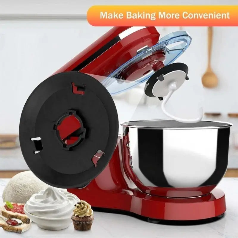 J1HF Mixer Attachment Cover Plastic Shield Mixer Bowl Cover for Kitchen Mixers Keeping Your Workspaces Clean