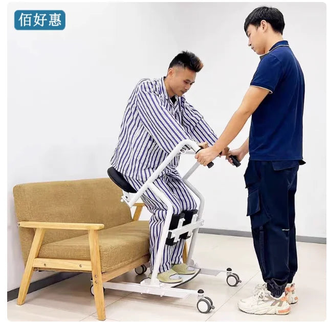 Multifunctional Bedridden Paralyzed Elderly Person Transfer Device, A Nursing Artifact For Disabled Patients