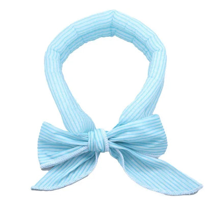 Summer Pet Cooling Ice Scarf Cool Ice Towel Heatstroke Dogs Cats Ice Scarf Collar Adjustable Cooling Cat Collar Bib Pet Supplies