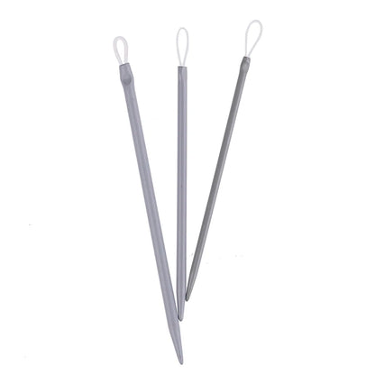 3pcs/set Nylon Wire Knitting Needles Yarn Sewing Needles Apparel Sewing & Fabric Art Craft Wool Thick Knitter