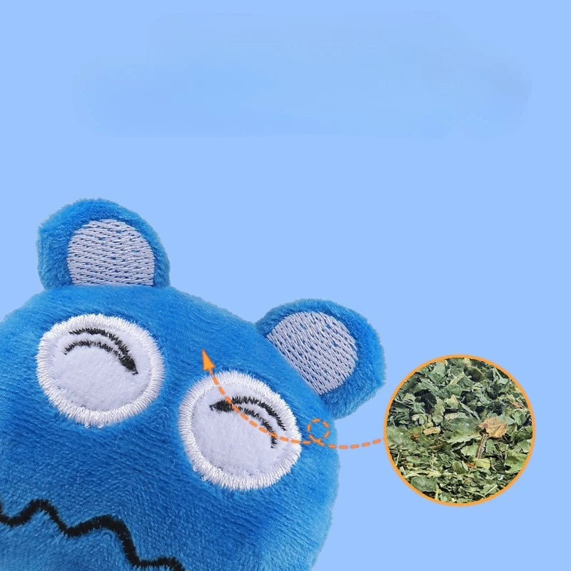 Funny Catnip Toy Balls Kitten Cat Toys Interactive Rolling Balls Cat Accessories Pet Products
