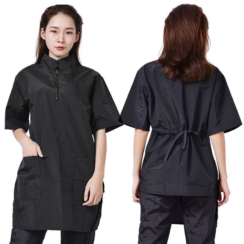 Long Style Pet Dog Grooming Clothing Pet Shop Groomer Uniform Waterproof Anti Hair Working Clothes Hair Salon Hairdresser's Robe