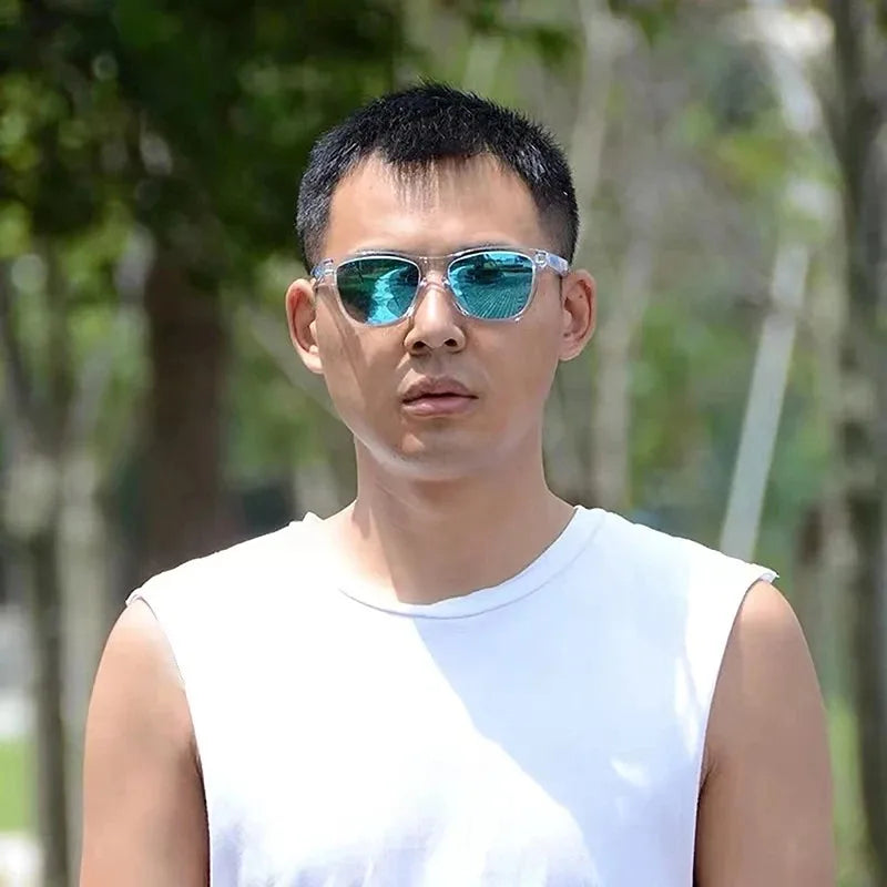 Sunglasses Man Anti-uv Sun Glasses Coating Lens Driving Fishing UV 400 Protection Outdoor Sports Shades Women