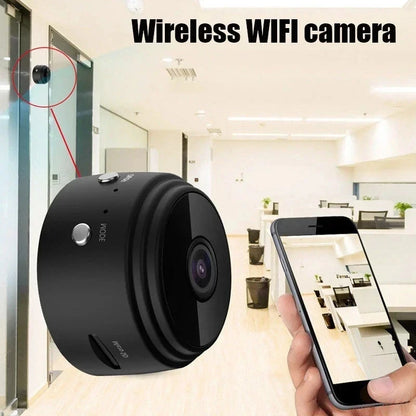 Mini caméra WiFi A9 : enregistreur vidéo sans fil, caméra de sécurité et de protection, caméra de surveillance intelligente pour la maison, idéale pour les bébés et les animaux domestiques.
