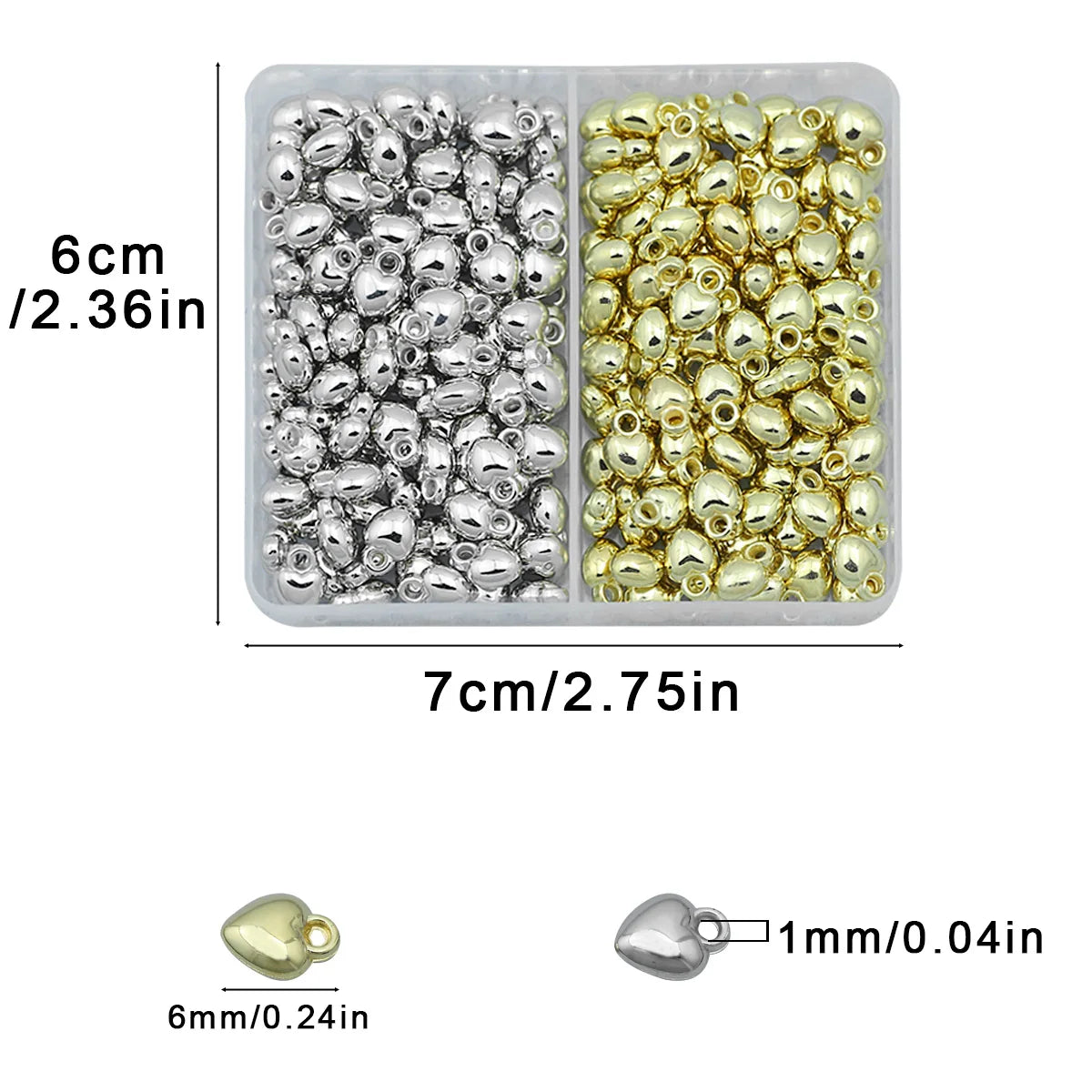 CCB Craft Kits A Variety of Styles Sizes—Handmade DIY Jewelry Making Materials Accessories for Bracelets Necklaces Other Jewelry