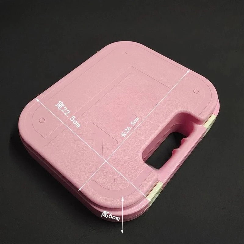 Tactical G *OCK Gun Pistol Case with Foam Padded Handgun Case Protective Storage Box Waterproof Hard Shell Hunting Accessories