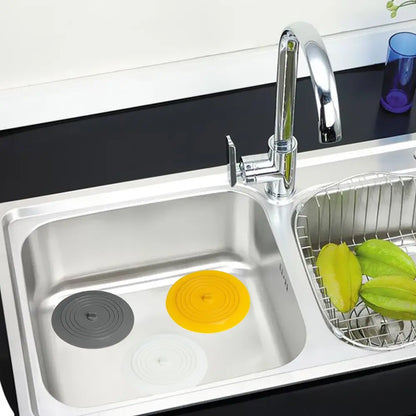 15cm Durable Useful Washroom Kitchen Leakage-proof Round Drain Cover Water Sink Plug Sewer Bathtub Stopper