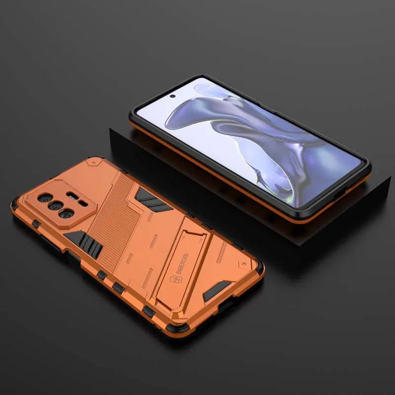 Shockproof Case For Xiaomi Mi 10 11 12 Lite 13 14 Ultra 10T 11T 12T 13T 14T Pro Armor Holder Back Coque for POCO C65 C75 Cover