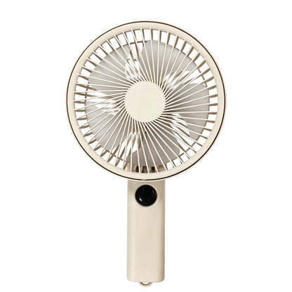 Portable Handheld Fan Folding Camping Fan 3600mAh Desktop USB Rechargeable Fan 199 Speed Powerful Wind Portable Outdoor Hand Fan