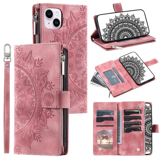 Xiomi 14T Case for Xiaomi 15 14T Pro 14 13 12 12X 12S Lite Mi 11 Lite 5G NE 10 Pro Fundas Zipper Magnetic Leather Wallet Cover