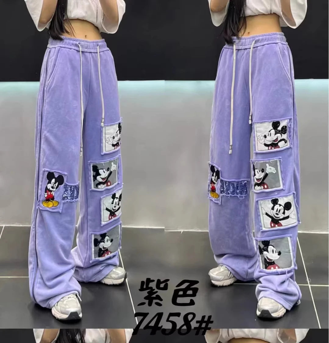 Original Design Sense Long Slacks 2025 Autumn New Fashionable Loose Casual Pants Ladies With Draped Straight Wide-Leg Trousers