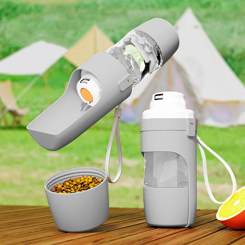 Dog Travel Water Bottle 2 In 1 Pwater Bottle For Dogs Leak-Proof Dog Travel Accessories Outdoor Water Cup Travel Pet Supplies