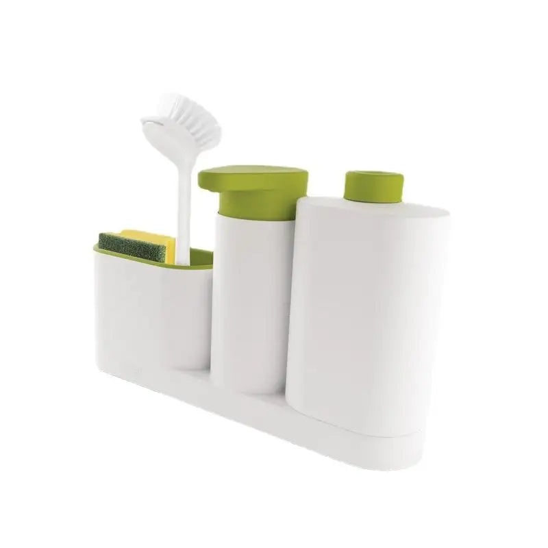 Bathroom Storage Rack For Cleaning Rack Washing Sponge Brush Sink Detergent Soap Dispenser Bottle Kitchen Organizer Gadgets