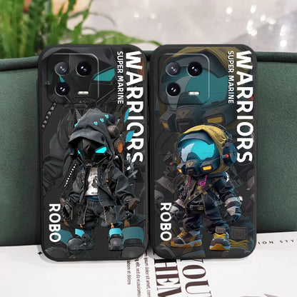 Trendy Cool Boy Phone Case For Xiaomi Mi 15T 14T 14 13 13T 12 12X 12T 12S 11 11T 10 10T 9 9T Pro Lite Liquid Silicone Cover