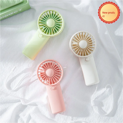 Portable Fan Convenient Creative Small Fan Pocket Hand-held Fan Lightweight AA Battery Handheld Mini Fan Air Coolers 2026 NEW
