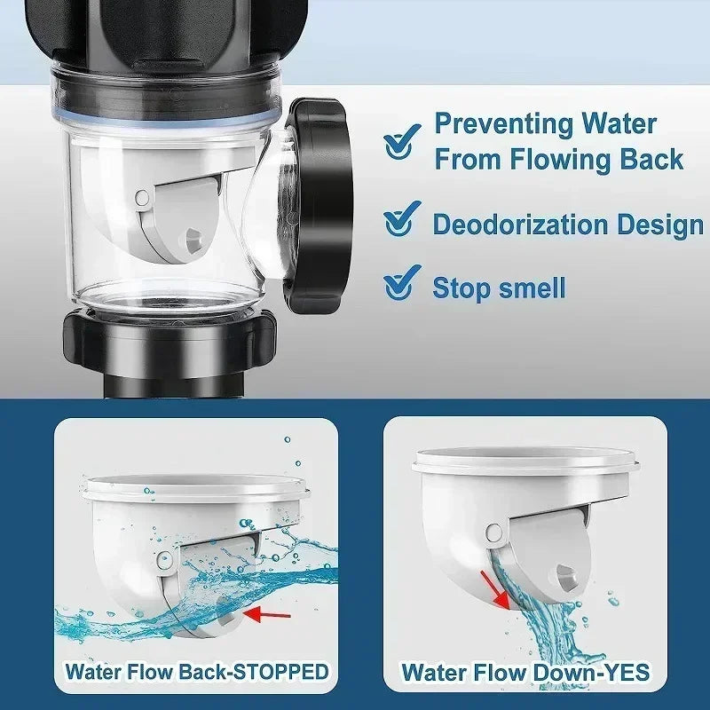 Kitchen Bathroom Basin Drain Pipe Bath Flexible Universal Sink Sink Drain Hose Sink Basin Drain Pipe