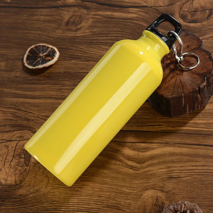 (12pcs) Camping Alloy Water Bottle 500ml Lightweight Single Wall Soft Camping Cycling Water Bottle