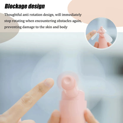 Portable mini fan, USB charging small fan, foldable outdoor portable fan, suitable for office, travel, camping, and outdoor use