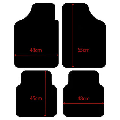 Universal Car Floor Mats For Hyundai i30 ix35 Accent Tucson Kona Solaris Palisade Creta All Models Auto Accessories Carpet Rugs