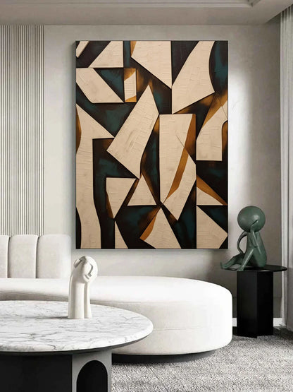 WABI-SABI Wall Art Handmade Painted Oil Painting On canvas Abstract Textured Painting Large Wall Decor For Living Room Decor