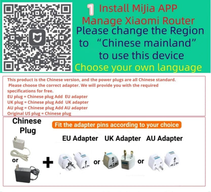 Xiaomi Router BE6500 Wi-Fi 7 4-Core 2.5G Ethernet Port lOT Intelligent Linkage Mesh Networking MLO Dual Bands Mijia APP Control