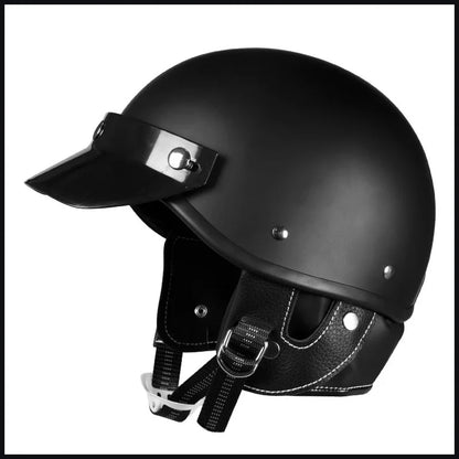 Motorcycle half helmet unisex retro personalized helmet for boys and girls motorcycle for all seasons riding and cruising