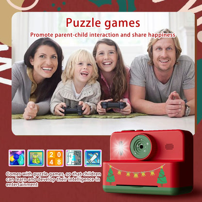 Digital Children Camera Photography Instant Print Photo Kids Video Recorder Mini Thermal Printer 1080P HD Video Christmas Gifts