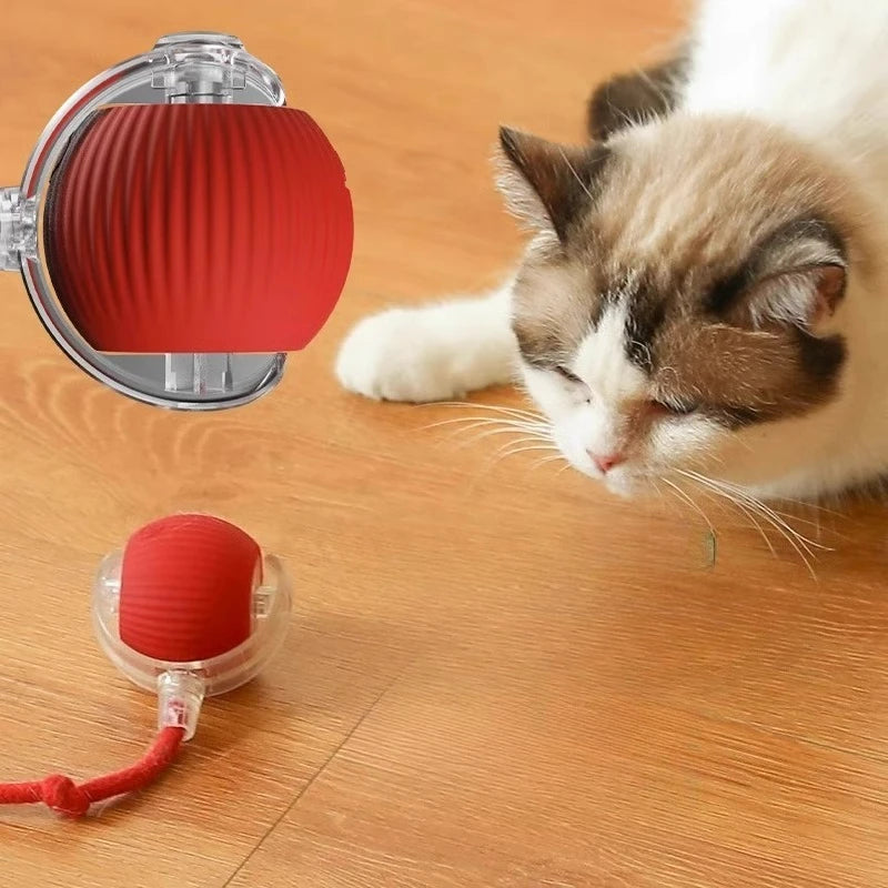 Durable Pet Toys for Dogs And Cats - Teaser Ball with Rope Jumping Ball Thud Toy for Self-Entertainment Pet Supplies