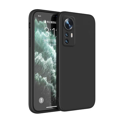 Luxury Cases for Xiaomi Mi 12 12S 12T Pro 12X Ultra Soft Square Matte Silicone Mi 12 lite 5G Thin Lens Protection Original Case