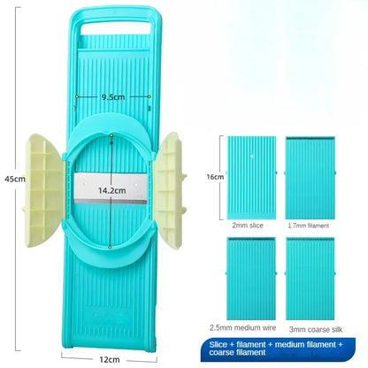 Longjiangyuan Shred Device Multi-Function Vegetable Chopper Shredding Machine Kitchen Tool Grater Potato Shred Plate