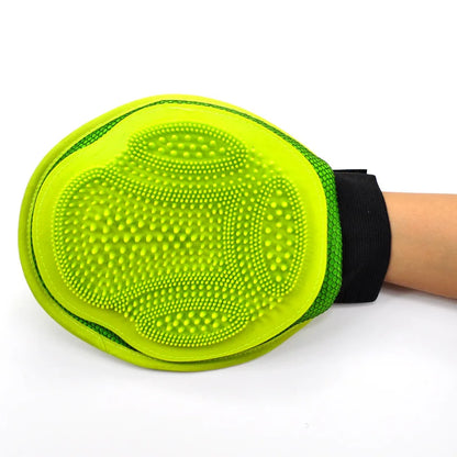 Pet Grooming Massage Gloves for Cats And Dogs Silicone Dog Bath Cleaning Brush Soft Grooming Tools for Animal Care