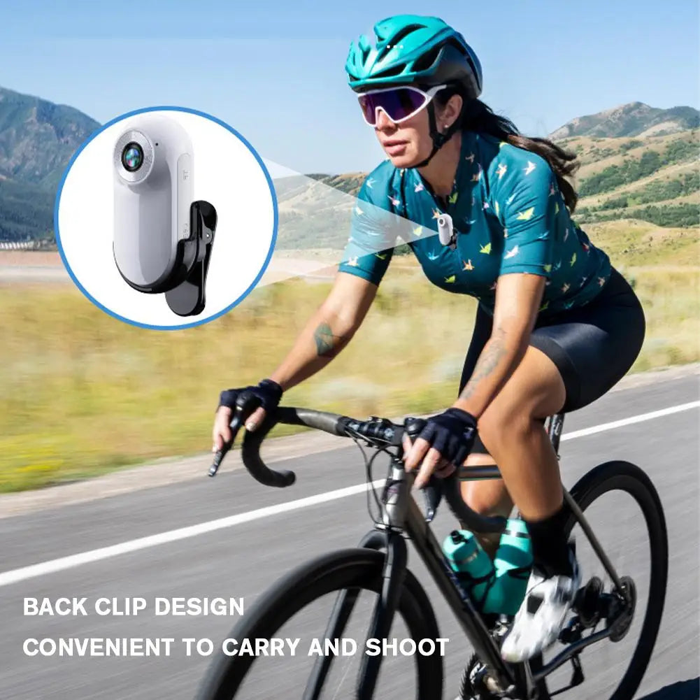 Action Camera Pet Collar Mini Camera Lightweight 0.96in HD Rechargeable Cam for Cat Outdoor Wide-angle Records Video Accessories