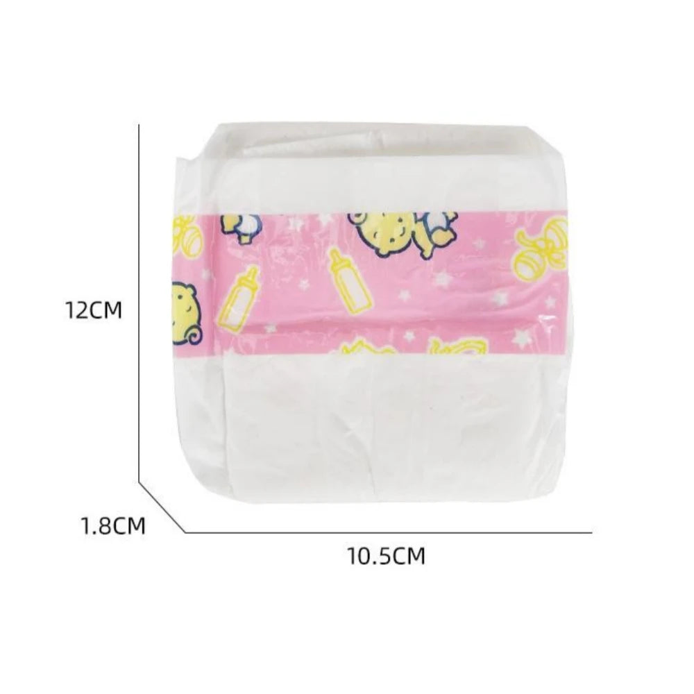1/3/5Pcs Baby Dolls Diapers Pants Wear for 14-18 Inch Baby Dolls and Other Similar Dolls 43cm Baby Born Doll Underwear Doll Bibs