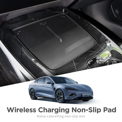 SMABEE for BYD Seal EV Anti-skid Pad Car Wireless Pad Models Silicone Auto Accessories (Only The Pad)