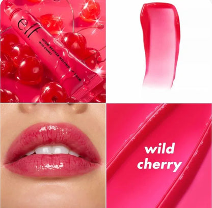 ELF Shimmer Highlight Lip Honey Oil Moisturizes Nourishes Plump Lips and Reduces Lip Lines，The Pre-makeup Gel Moisturizes Glaze