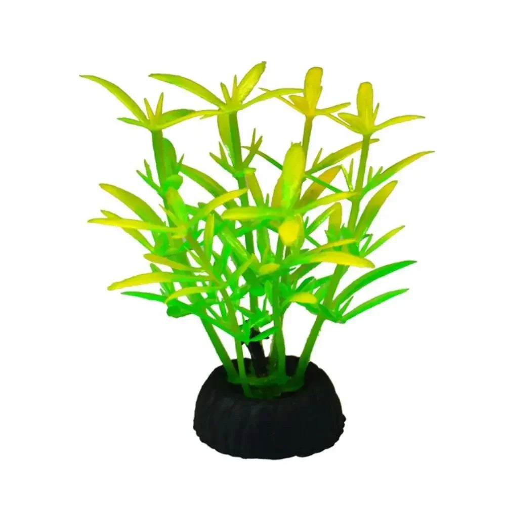 Vibrant Artificial Seaweed Aquarium Plants - Diverse & Lifelike Fish Tank Landscaping Decor