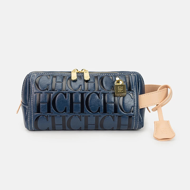 CH 2026 New Letter Embossed Cylinder Bag Fashion Cylinder Crossbody Bag Casual Shoulder Underarm Bag Multi color Optional