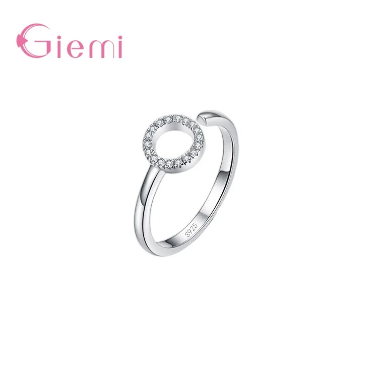 Top Sale Fine 925 Sterling Silver Jewelry Sets for Women Wedding Engagement Shiny Austrian Crystal Zircon Stones Inlay Paved Set