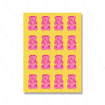 Trendy Maximalist Poster Set Prints Hot Pink Room Decor Dopamine Wall Art Pictures Danish Abstract YK2 Dorm Kitchen Decor Murals