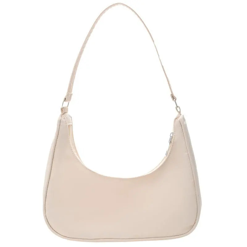 Fashionable Shoulder Underarm Bag Light Small Solid Color Satchel Stylish Women Tote Bag, Suitable for Daily Work Outdoor Party
