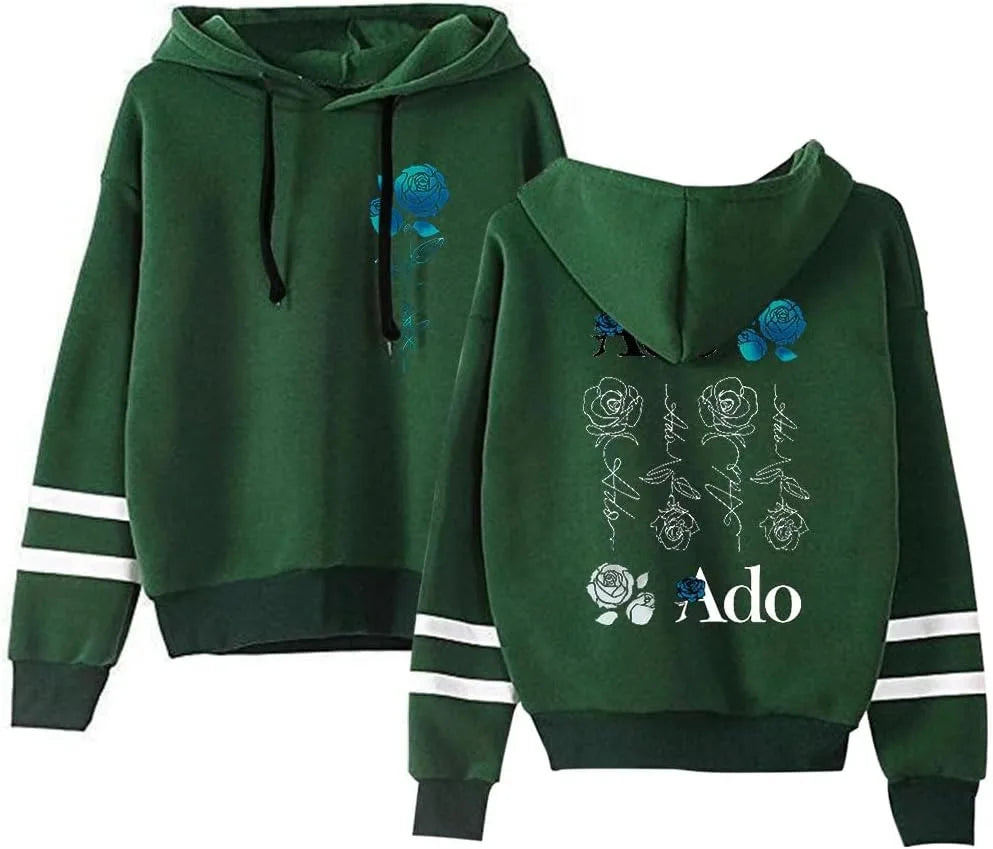 Ado Hibana World Tour  merch hoodies Printed cosplay game hoodies sweatshirts unisex sweatshirt long Sleeve pullovers